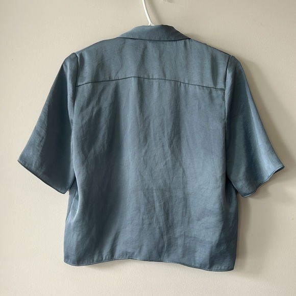 Wilfred satin button up shirt - Picture 2 of 2